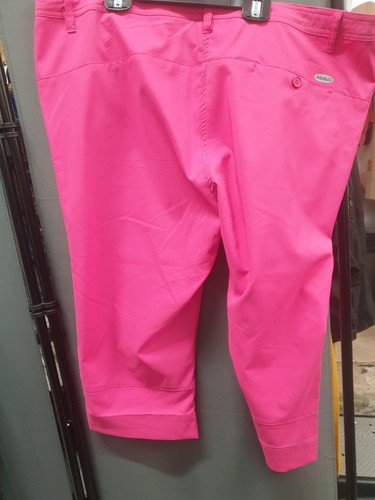 Ladies golf trousers pink aqua - ladies,