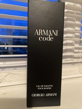 ARMANI CODE POUR HOMME 75 Ml Eau De Toilette/Unused With Original Box