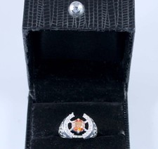 1.22 Carat Orange Round Cut