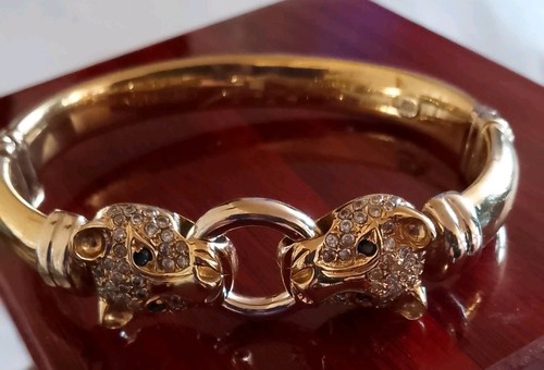 9ct gold panther - 9ct, leopard