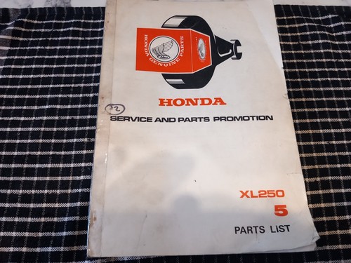 Honda xl250 parts - parts, 1977