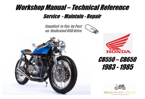 Honda cb550 550 service - honda,