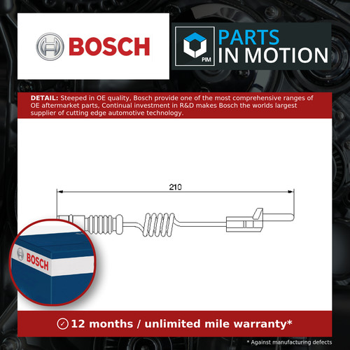 Brake pad wear indicator - brake,
