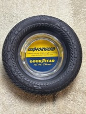 GOODYEAR VTG GLASS ASHTRAY W/