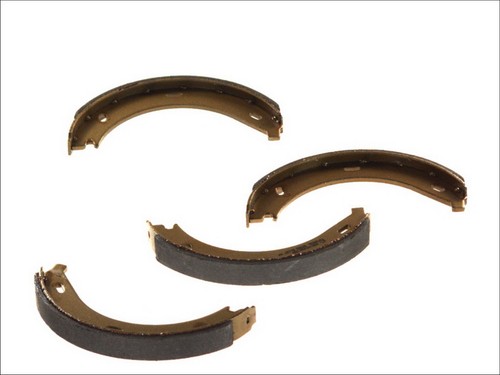 Parking brake shoes - pcs., rear