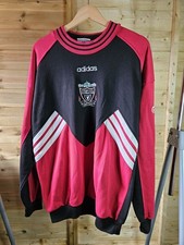 Rare Original Liverpool 1993/1995 Training Sweatshirt LARGE ADIDAS VGC