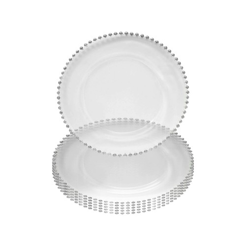 Charger plates acrylic 33cm - acrylic,