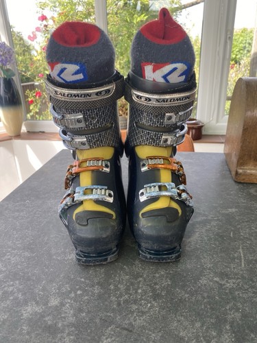 Salomon wave ski boots black - boots,