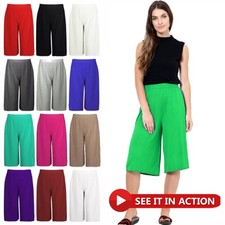 Trousers Womens Three Quarter