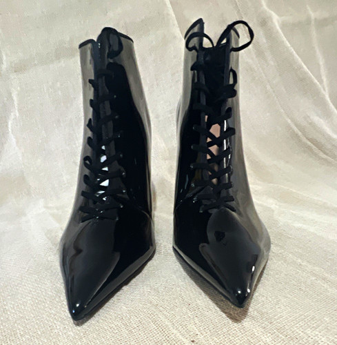 Zara trafaluc black patent - trafaluc,