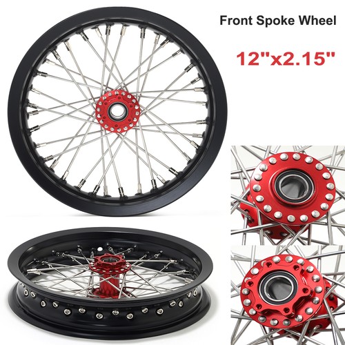 Spoked front wheel 15 - spoked,