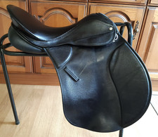 H A LEATHER GP SADDLE BLACK