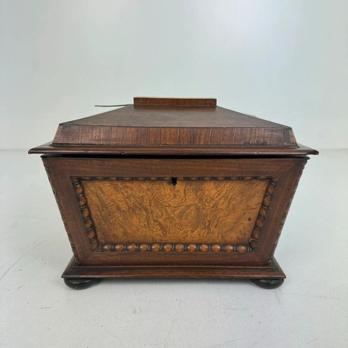 Antique rosewood sarcophagus - rosewood,