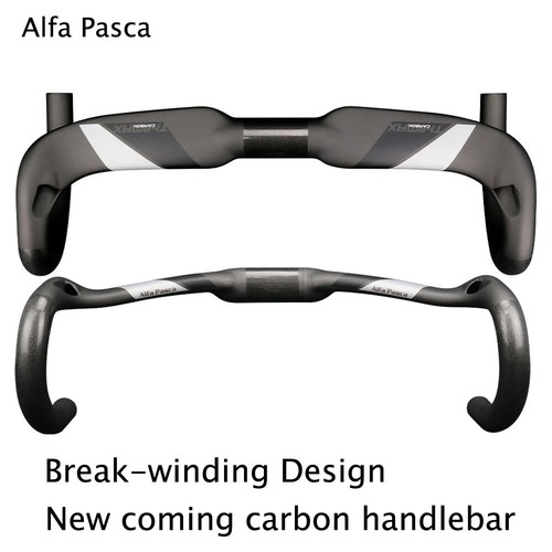 Carbon drop bar handlebar - carbon,
