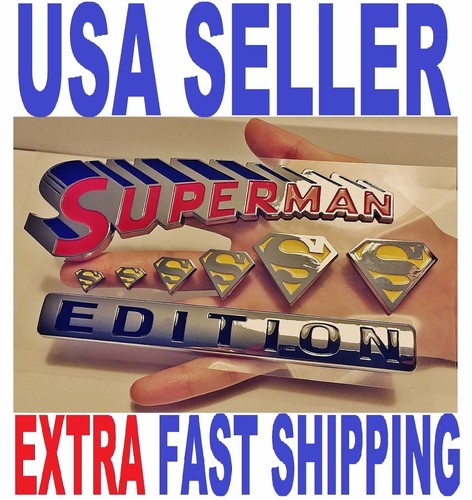 Superman edition emblem hero - superman,