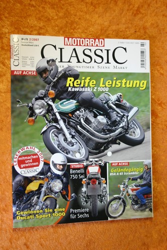 Motorcycle classic kawa - 2/07,