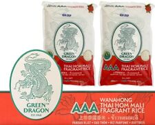Green Dragon AAA Thai Fragrant Jasmine Rice 4KG  (2KG x2 Bags)