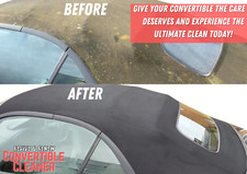 BMW Convertible Soft Top Car Roof Cleaner Mohair Fabric - Stain & Mould Remover