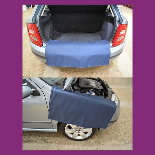 Navy blue wing protector - wing,
