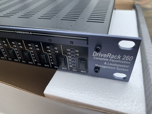 Dbx driverack 260 - 260, loudspeaker