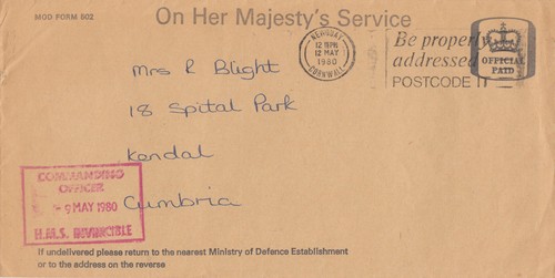 Hms invincible her - hms,
