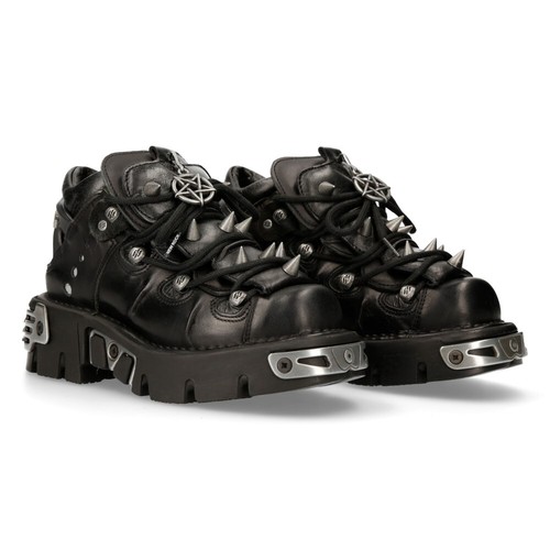 New rock 110 metallic boots - metallic,
