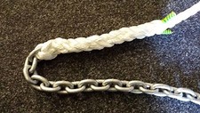 10mm 3 strand white nylon