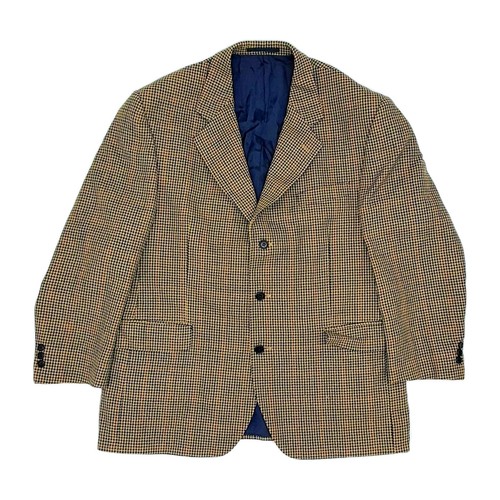 Magee brown plaid tweed sport - plaid,