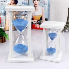 60/30 Minutes Hourglass Sand Timer Vintage Sand Timer Black Sandglass Timer