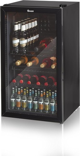 Swan 80l glass fronted - swan,