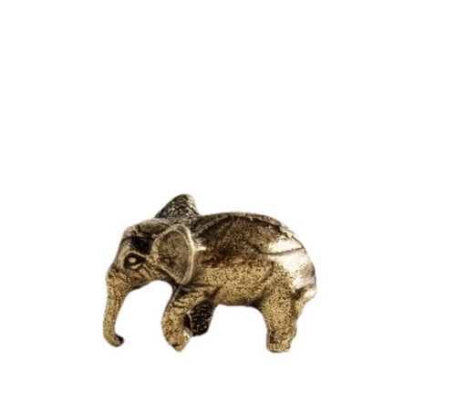 Vintage brass elephant - vintage,
