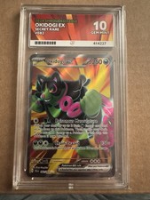 ACE 10 Pokémon Card Okidogi EX Shrouded Fable 082/064 - NOT PSA