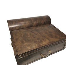 Burr Walnut Writing Slope Lap