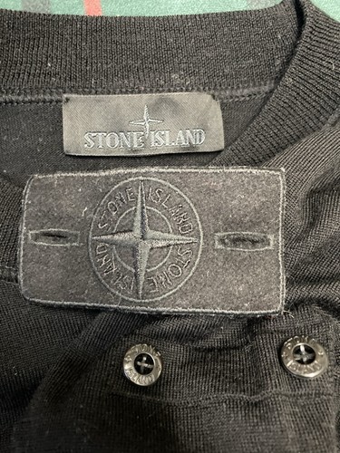 Stone island black - island, genuine