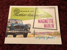 MG Magnette Mark IV Brochure 1963 - UK Issue - H&E 62197