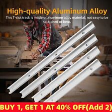 800/1000mm T-slot T-track Miter Track Jig Fixture Slot Woodworking Tool Aluminum