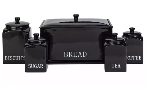 5pcs storage set ceramic bread - 5pcs,