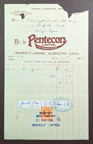 1937 pentecon ltd the - ltd,,