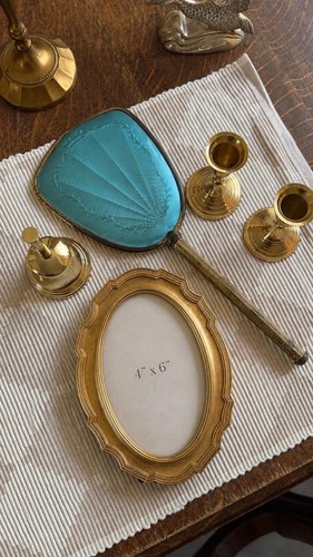 Vintage gold tone curios