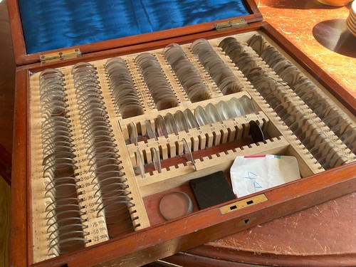 Antique cased set - , of