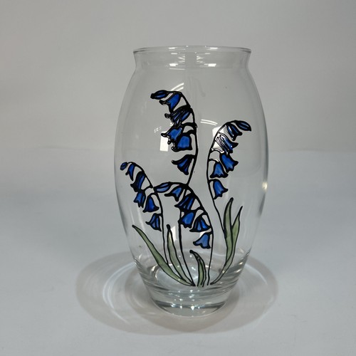 Beautiful hand painted clear - painted,