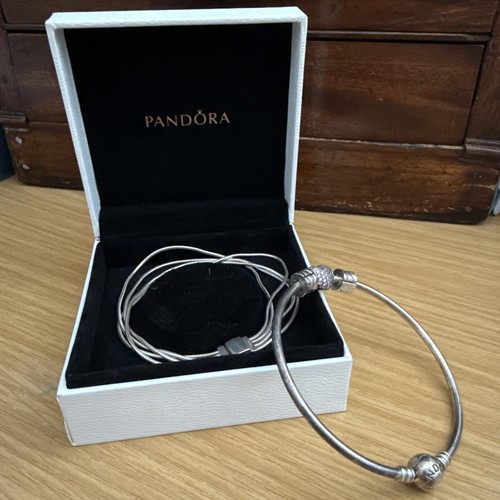 Two pandora bracelets - bracelets, one
