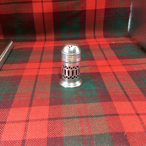 Sterling silver and glass - silver,