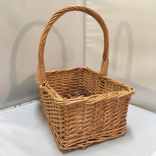 Wicker basket unisex medium - wicker,