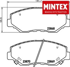 FRONT BRAKE PADS SET LEFT &