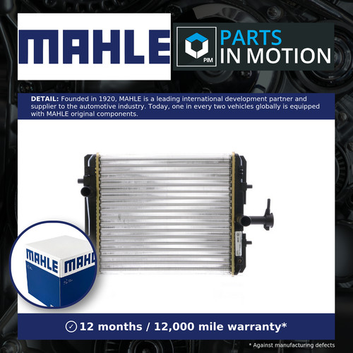 Radiator cr1114000s mahle - radiator,