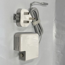 Replacement L shape 60W Apple MacBook Pro Charger with UK Power Adapter - NEW