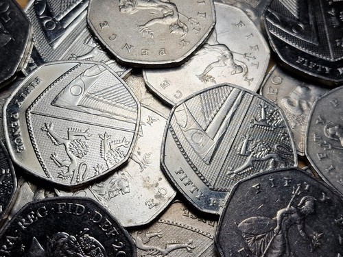 50p coin 1997 - 1997,