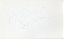 ARTHUR BOSTROM - Signed White