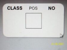 1000 SHOW CAGE LABELS